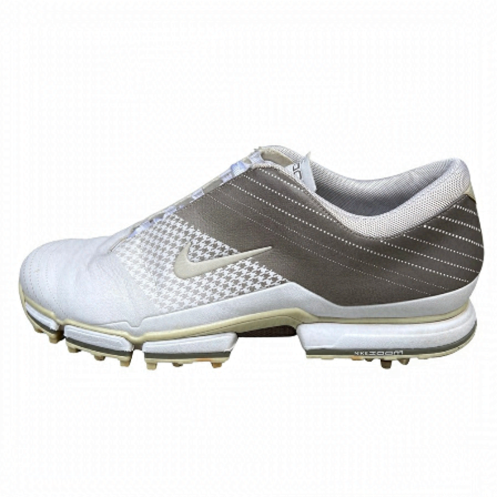 Nike Zoom Power Channel TAC White Soft Spike Golf Shoes Size 10